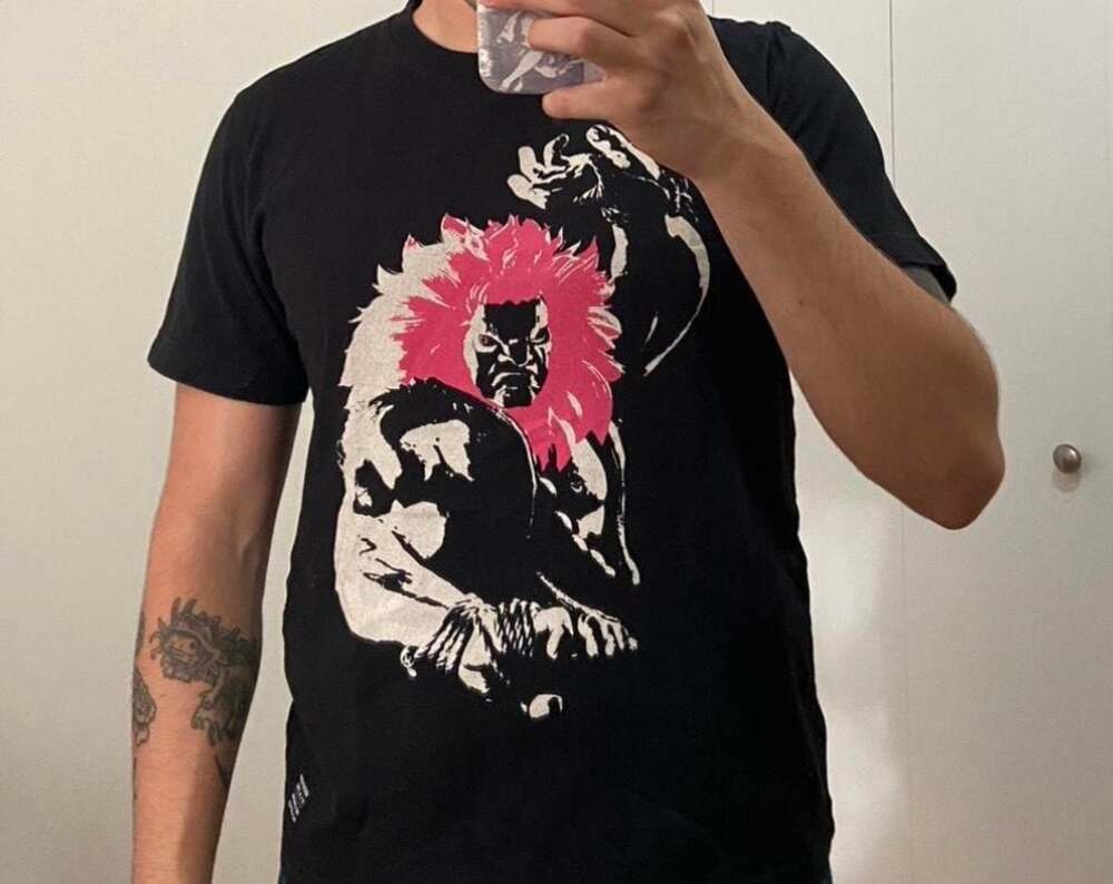 Uniqlo UT x Capcom Street Fighter Akuma Gouki Graphic T-Shirt